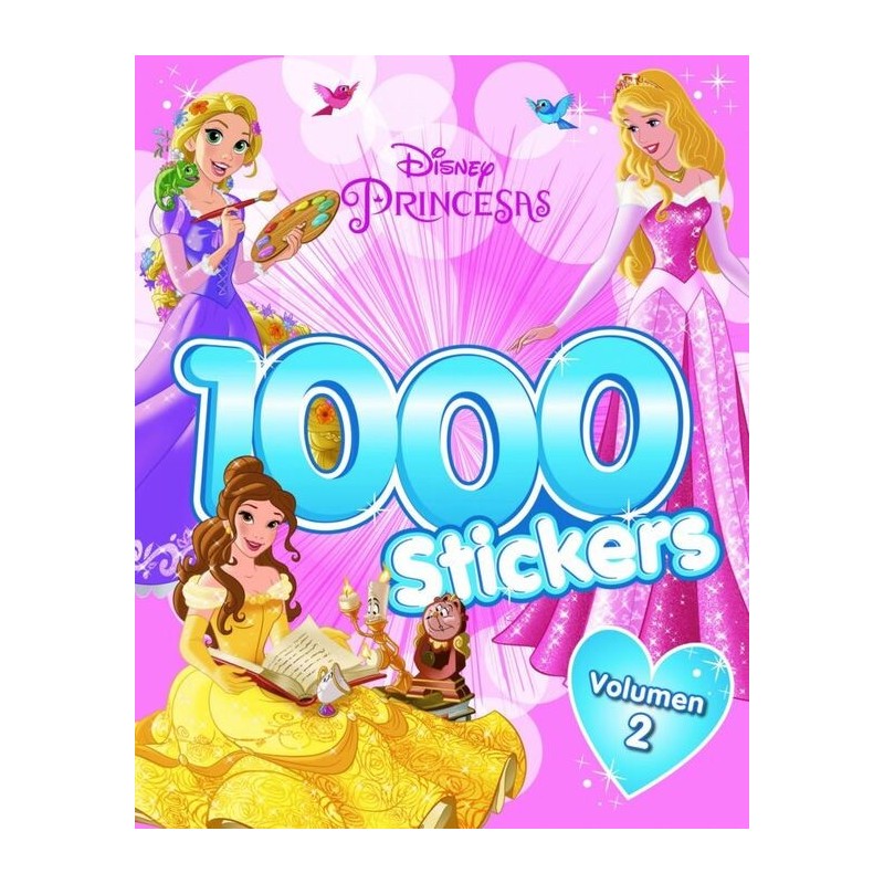 PRINCESAS. 1000 STICKERS VOLUMEN 2