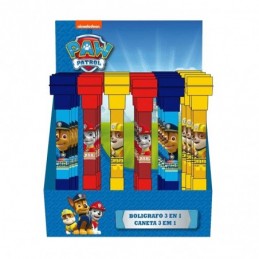BOLIGRAFO PATRULLA CANINA PAW PATROL 3 EN 1 SURTID