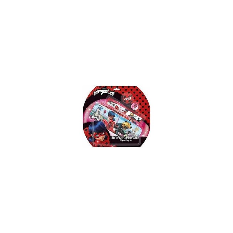 SET ESCRITURA GRNADE LADYBUG MIRACULOUS