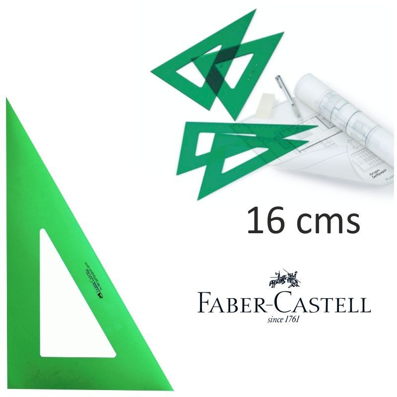 CARTABON FABER 16CM VERDE 666-16