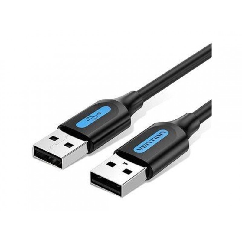CABLE USB 2.0 VENTION USB MACHO MACHO 1M NEGRO