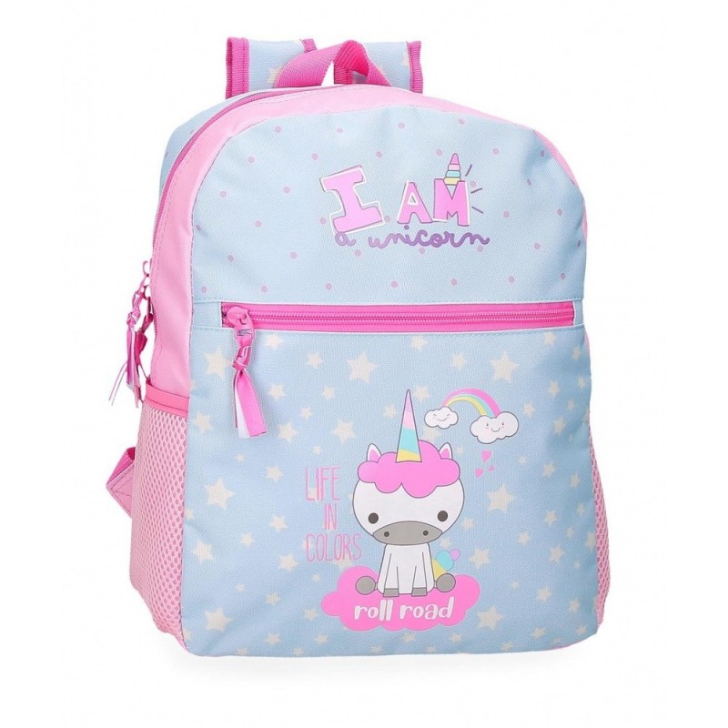 MOCHILA ADAP. 33CM ROLL ROAD I AM A UNICORN