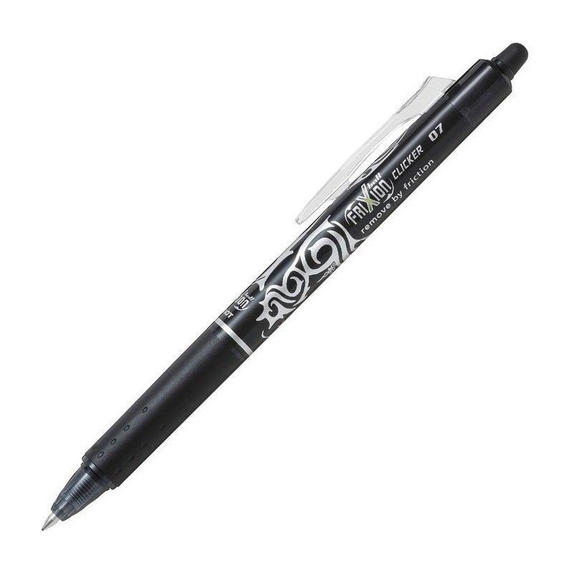 BOLIGRAFO PILOT FRIXION CLICKER NEGRO