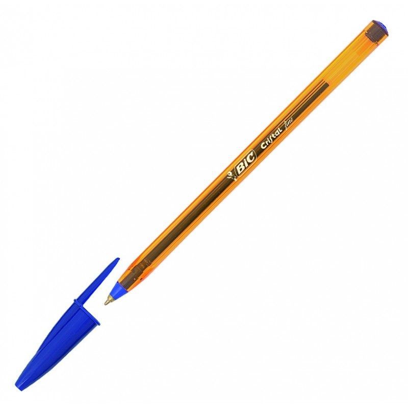 BOLIGRAFO BIC CRISTAL FINE AZUL 0.8