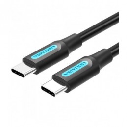 CABLE USB 2.0 TIPO C VENTION A TIPO C 60W 50CM NEG