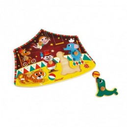 PUZZLE MADERA TRIANGULAR CIRCO