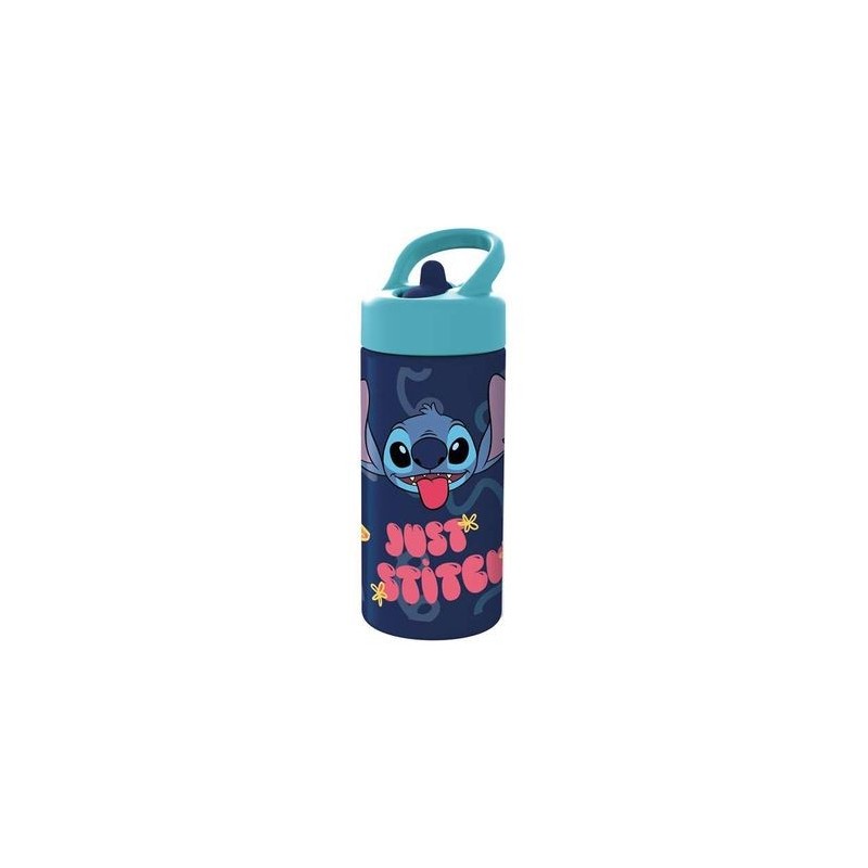 BOTELLA PP PLAYGROUND 410ML STITCH PALMS
