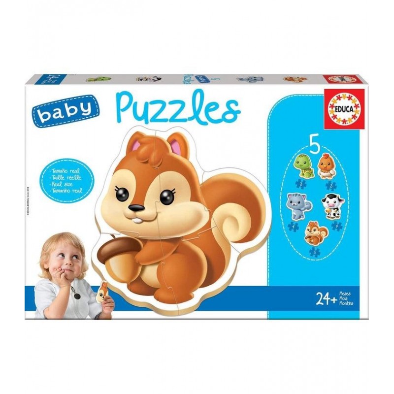 PUZZLE EDUCA ANIMALES 13473