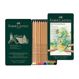 ESTUCHE METALICO 12 PASTELES
