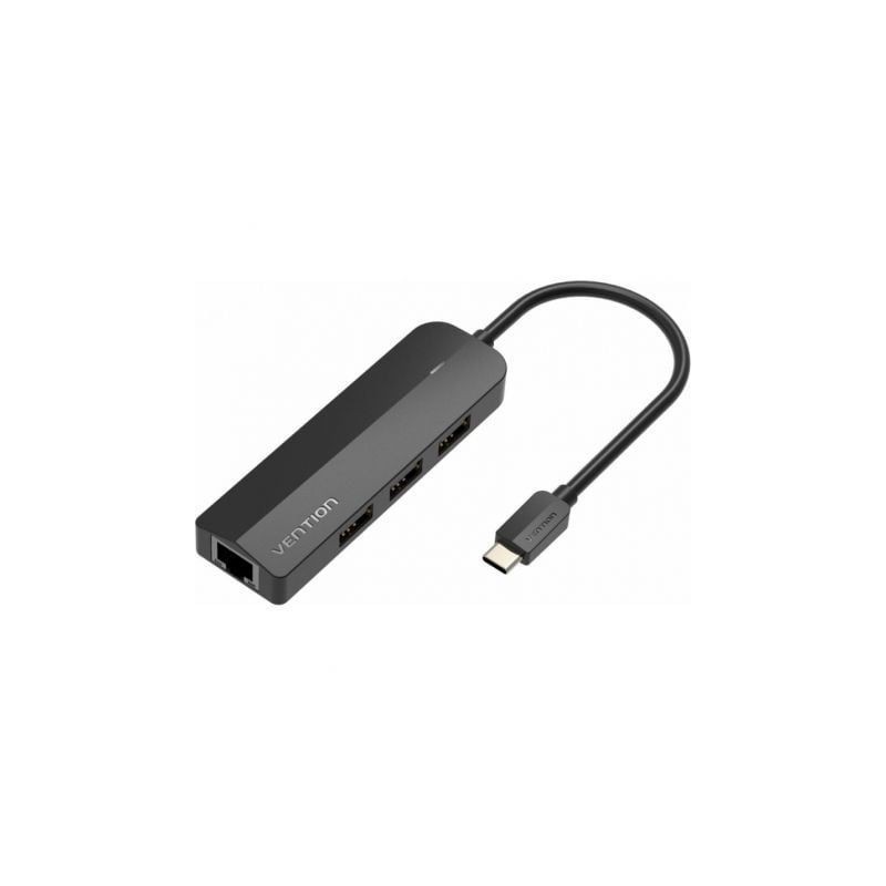 HUB USB C VENTION A 3 USB 1RJ45 0.15CM
