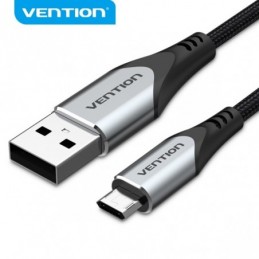 CABLE USB 2.0 VENTION USB MACHO A MICRO USB 1MT GR