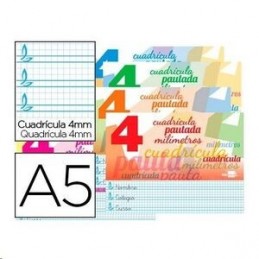 LIBRETA PAUTAGUIA 32 HOJAS A5 4mm APAISADO 70gr