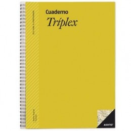 CUADERNO TRIPLEX