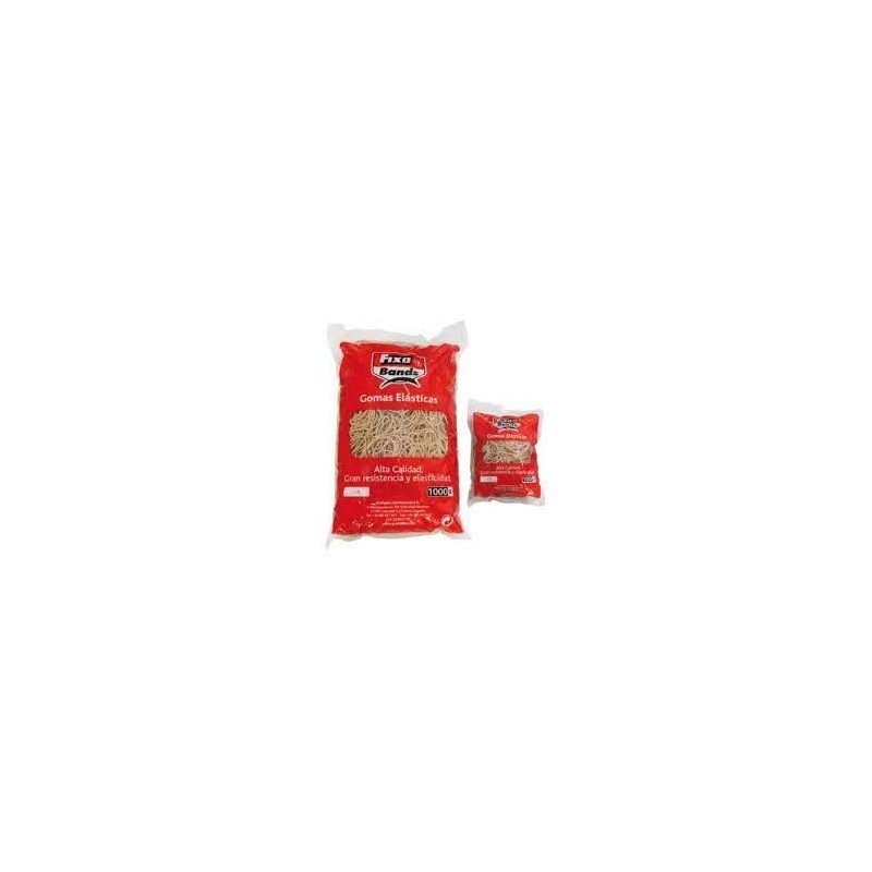 GOMAS ELASTICAS 2MMx14CM FIXO CAJA 100 GRAMOS