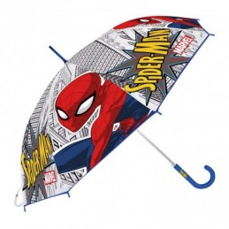 PARAGUAS SPIDERMAN PLEGABLE 48cm