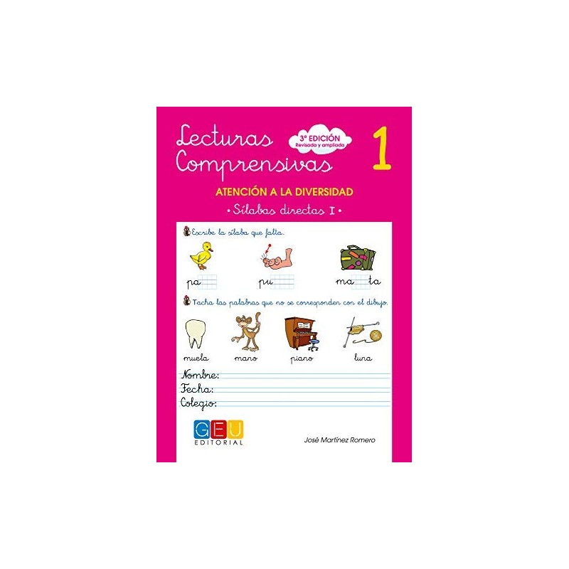 LECTURAS COMPRENSIVAS 1 3 ED