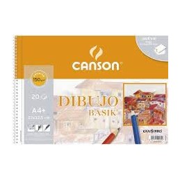 BLOC PAPEL BASIK A4+ 150GR 20H
