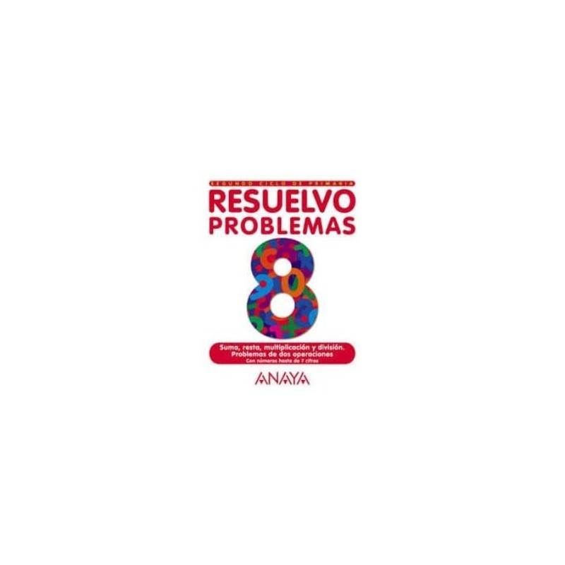 CUADERNO RESUELVO PROBLEMAS 8 EP 2002