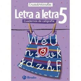 CALIGRAFIA LETRA A LETRA 5 CUADRICULA