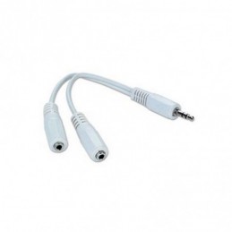 IGGUAL ADAP. AUDIO ESTEREO 2XJACK 3.5 H JACK 3.5 M