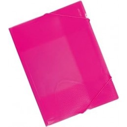 CARPETAS DE GOMA ROSA MAGENTA FACTIS