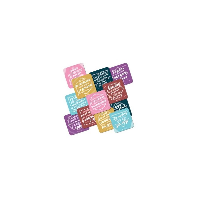 POSAVASOS PREMIUN (PACK 12) MR PUTERFUL