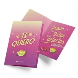 TARJETA TE QUIERO MAMA O TE NECESITO MR PUTERFUL