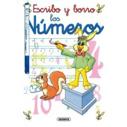 ESCRIBO Y BORRO LOS NUMEROS