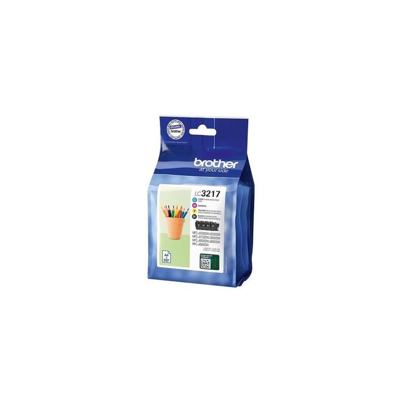 BROTHER LC3217 PACK DE 4 CARTUCHOS DE TINTA