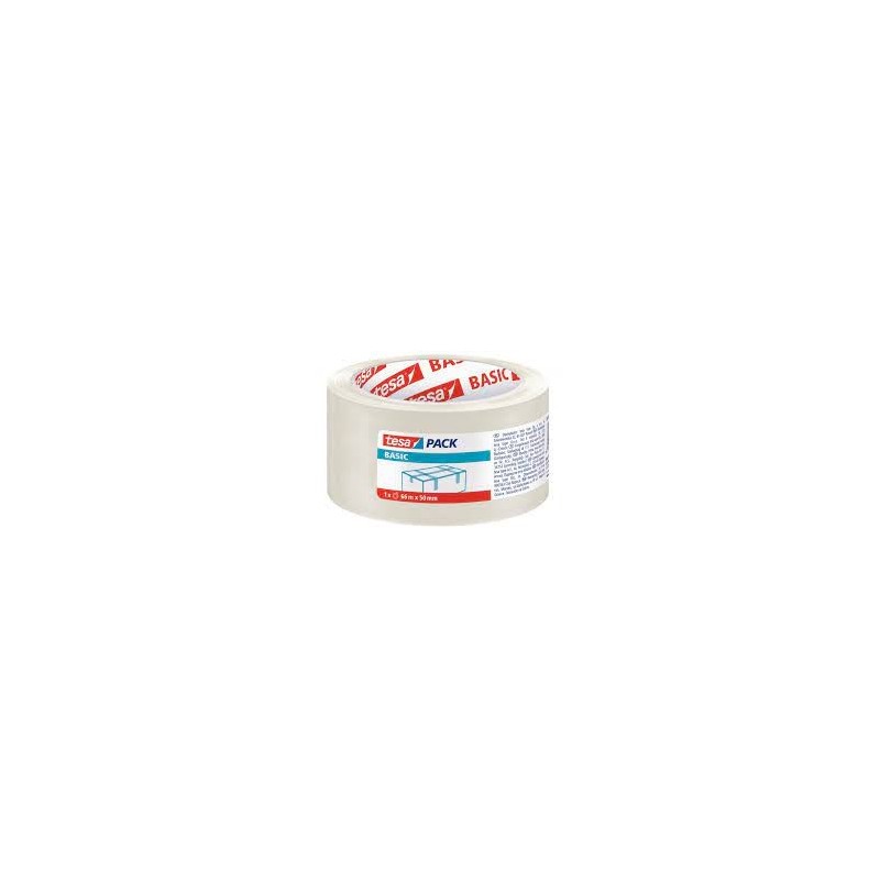 CINTA ADHESIVA TESA TRANSPARENTE 66MTx50mm EMBALAJ