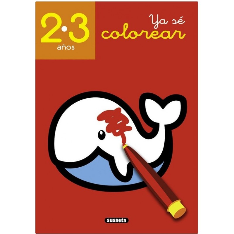 YA SE COLOREAR 2 3 AÑOS