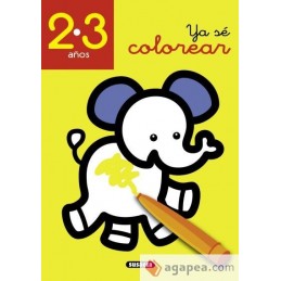 YA SE COLOREAR 2 3 AÑOS