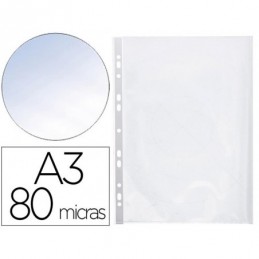 FUNDA MULTITALADRO Q-CONNECT A3 APAISADO 80M