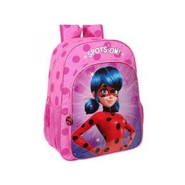 MOCHILA PRODIGIOSA LADYBUG & CAT NOIR 42CM ADAPTAB