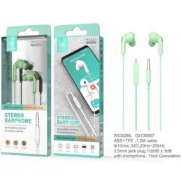 AURICULAR IKREA WC8286 STERIO CON MICRO 1.3M 3.5MM