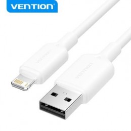 CABLE USB 2.0 LIGHTNING VENTION MACHO 1M