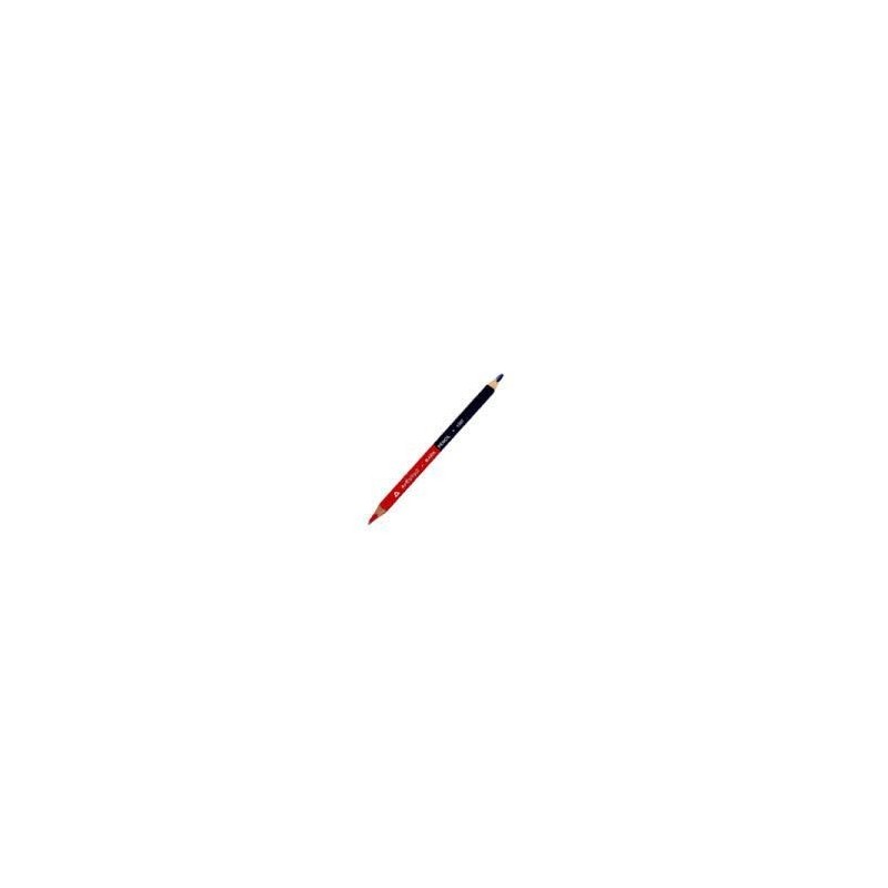 LAPIZ BICOLOR JUMBO PELIKAN AZUL-ROJO