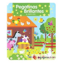 EL PATITO FEO PEGATINAS BRILLANTES