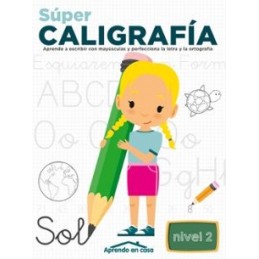 APRENDO EN CASA SUPER CALIGRAFIA NIVEL 2
