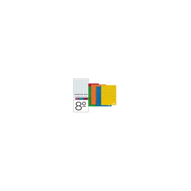 BLOC ESPIRAL BOLSILLO OCTAVO WRITE TAPA CARTON 4MM