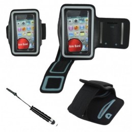 BRAZALETE DEPORTIVO NEGRO IPHONE4