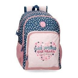 MOCHILA ADAP. 44CM 2C ROLL ROAD ONE WORLD