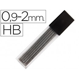 MINAS LIDERPAPEL GRAFITO RECTANGULARES 2x0.9MM HB
