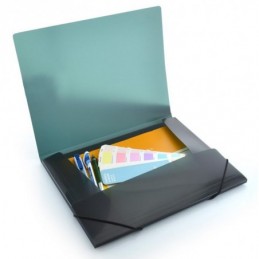 CARPETA PARA BLOCK DE DIBUJO NEGRO O VERDE OSCURO