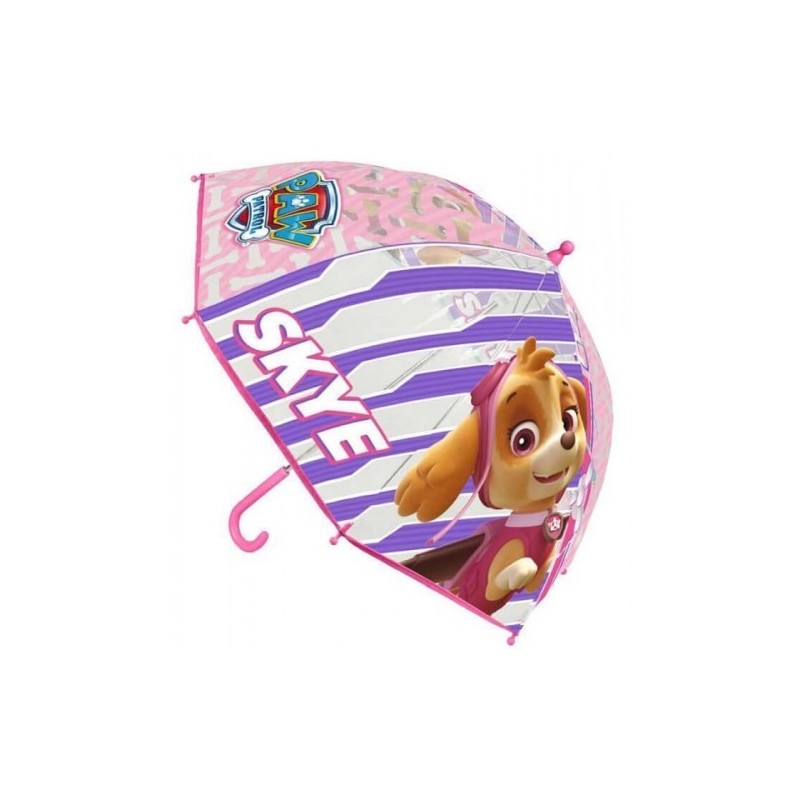 PAW PATROL PARAGUAS CAMPANA 63 CM ROSA