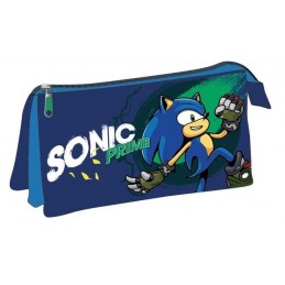 ESTUCHE PORTATODO 2 COMPARTIMENTOS SONIC PRIME