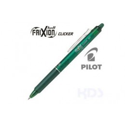 BOLIGRAFO PILOT FRIXION CLICKER VERDE