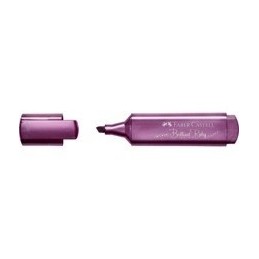 MARCADOR FABER RUBI TEXTLINER METALICO