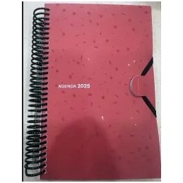AGENDA ESPIRAL POLIPROPILENO 13.5x21 D/P SEOUL 25
