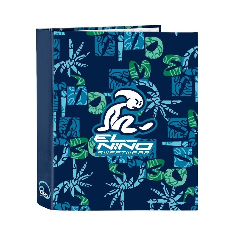 CAREPTA FOLIO 4 ANILLAS LOMO ANCHO EL NIÑO